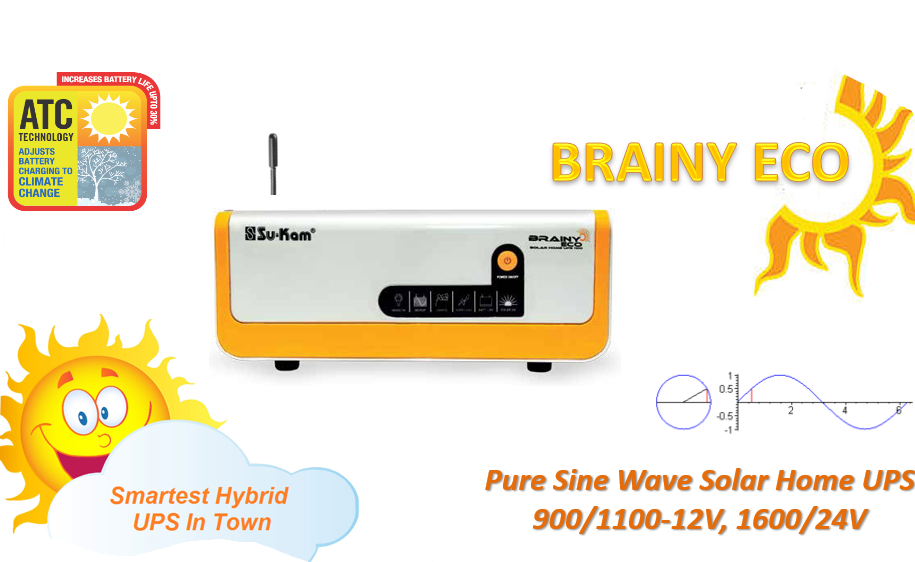 Brainy ECo solar hybrid PCU